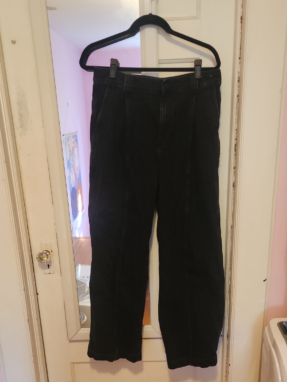 Madewell Black Trouser Jean Size 30